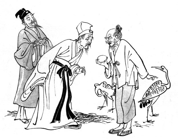 《中国古代寓言》:仙鹤生蛋